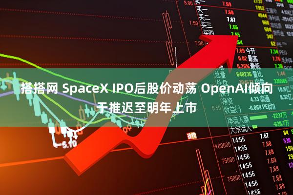 搭搭网 SpaceX IPO后股价动荡 OpenAI倾向于推迟至明年上市
